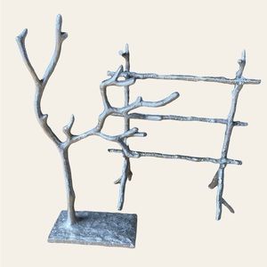 Branch Jewelry Holder Stand Silver